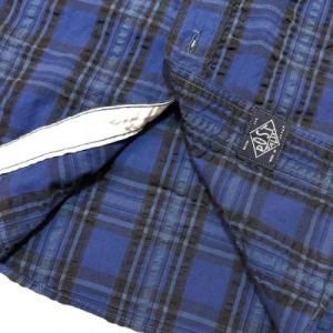 PostOveralls /#1206S No.6 Shirt S/S_seersucker blu