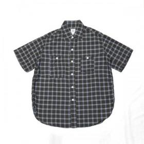 PostOveralls /#1206S No.6 Shirt S/S_Shirting plaid