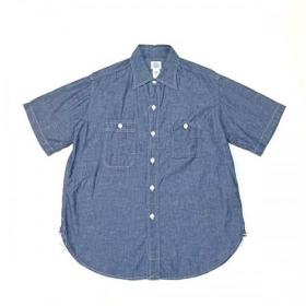 PostOveralls/#1206S No.6 Shirt SS_classic chambray
