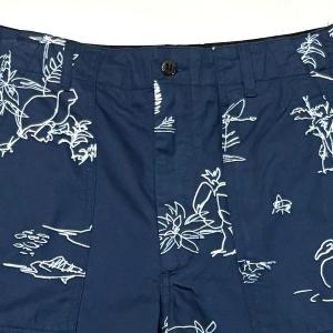 Engineered Garments/ Fatigue Short_Animal Print