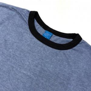 GOOD ON / Short Sleeve Black Ringer T-Shirt