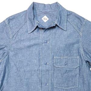 CORONA / CS011S Utility Field Shirt_Blue Chambray