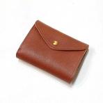 BEORMA LEATHER / S0002 Natur Leather_3 Fold Wallet