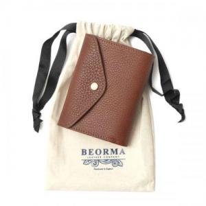 BEORMA LEATHER / S0002 Natur Leather_3 Fold Wallet