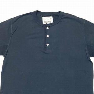 FULL COUNT / 5222LH Flat Seam Heavy Weight Henley