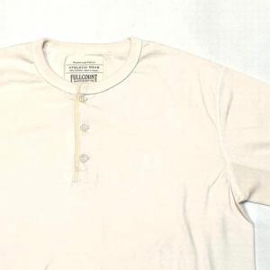 FULL COUNT / 5222LH Flat Seam Heavy Weight Henley