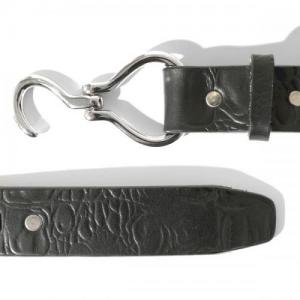 Engineered Garments / Hoof Pick Buckle Belt_BLACK