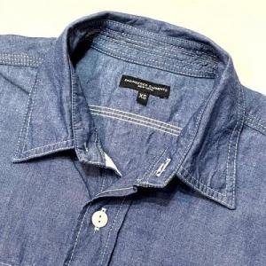 Engineered Garments / Work Shirt_Blue Chambay
