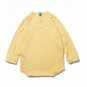 GOOD ON / One Button Baseball Tee