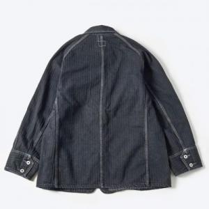 Post Overalls /#1102 Engineers' Jacket_denim black