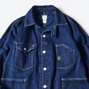 Post Overalls/#1102 Engineers' Jacket_denim indigo