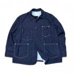 Post Overalls/#3133W POST 46-W_8oz. denim x stripe