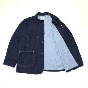 Post Overalls/#3133W POST 46-W_8oz. denim x stripe