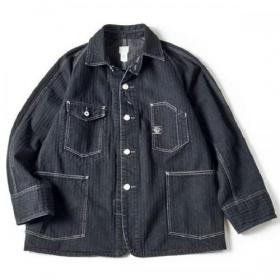 Post Overalls /#1102 Engineers' Jacket_denim black