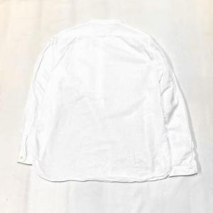 FULL COUNT / Stand Collar Chambray Shirt
