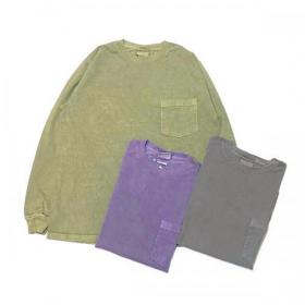 GOODWEAR / LS Pocket Tee_Pigment Dye