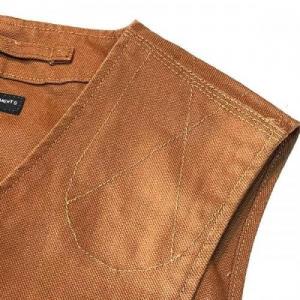Engineered Garments/ Upland Vest_12oz Brown Duck