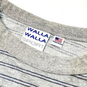 WALLA WALLA SPORT / US Made Stripe LT Terry Crew
