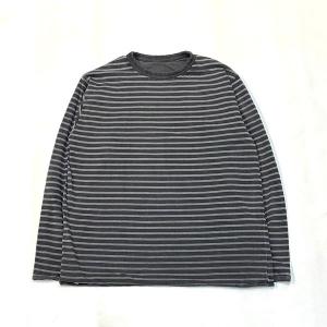 GOOD ON / Reversibe Border LS Crew Tee