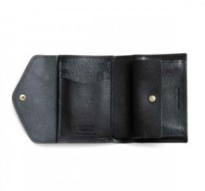 BEORMA LEATHER / S0002 Natur Leather_3 Fold Wallet