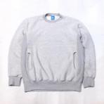 GOOD ON / Heavy Crew Sweat_HEATHER GRAY