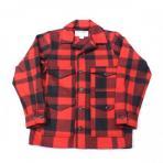 FILSON U.S.A. / Mackinaw Wool Cruiser_RED×BLACK