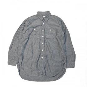 Engineered Garments / Work Shirt_Grey Chambay