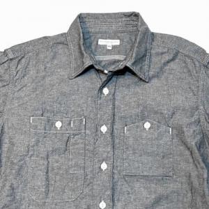 Engineered Garments / Work Shirt_Grey Chambay