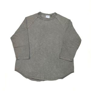 WALLA WALLA SPORT / US Made Pigment Slub 3/4 Tee