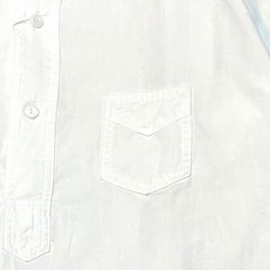 Post Overalls/#3208 De Luxe_classic chambray white