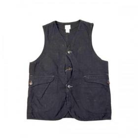 Post Overalls/#1512 Royal Traveler_nep twill black