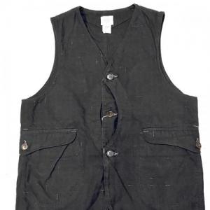 Post Overalls/#1512 Royal Traveler_nep twill black