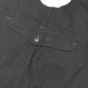 Post Overalls/#1512 Royal Traveler_nep twill black