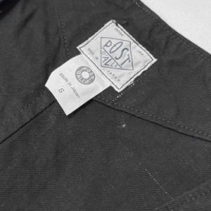 Post Overalls/#1512 Royal Traveler_nep twill black
