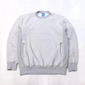 GOOD ON / Heavy Crew Sweat_HEATHER GRAY