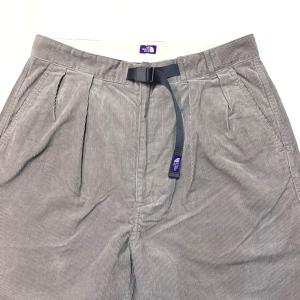 Purple Label / Corduroy Wide Straight Field Pants