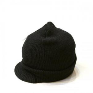 US Military / DeadStock Wool Jeep Cap_Black