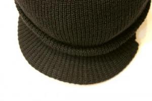 US Military / DeadStock Wool Jeep Cap_Black