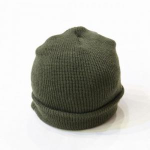 US Military / DeadStock Wool Jeep Cap_Olive 