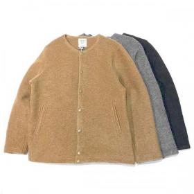 Jackman / JM8278 Wool Collarless Jacket