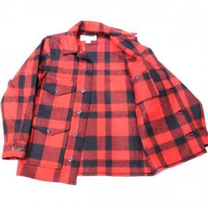 FILSON U.S.A. / Mackinaw Wool Cruiser_RED×BLACK